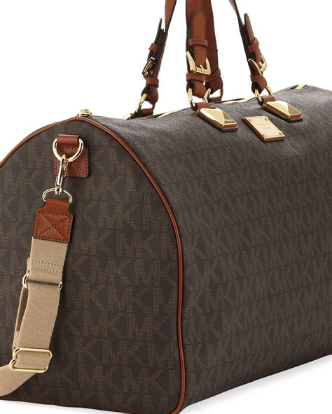 michael kors jet set duffle bag|Michael Kors duffel bag men's.